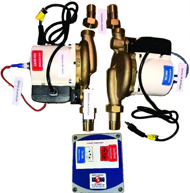 Pressurizador para boiler de baixa pressão